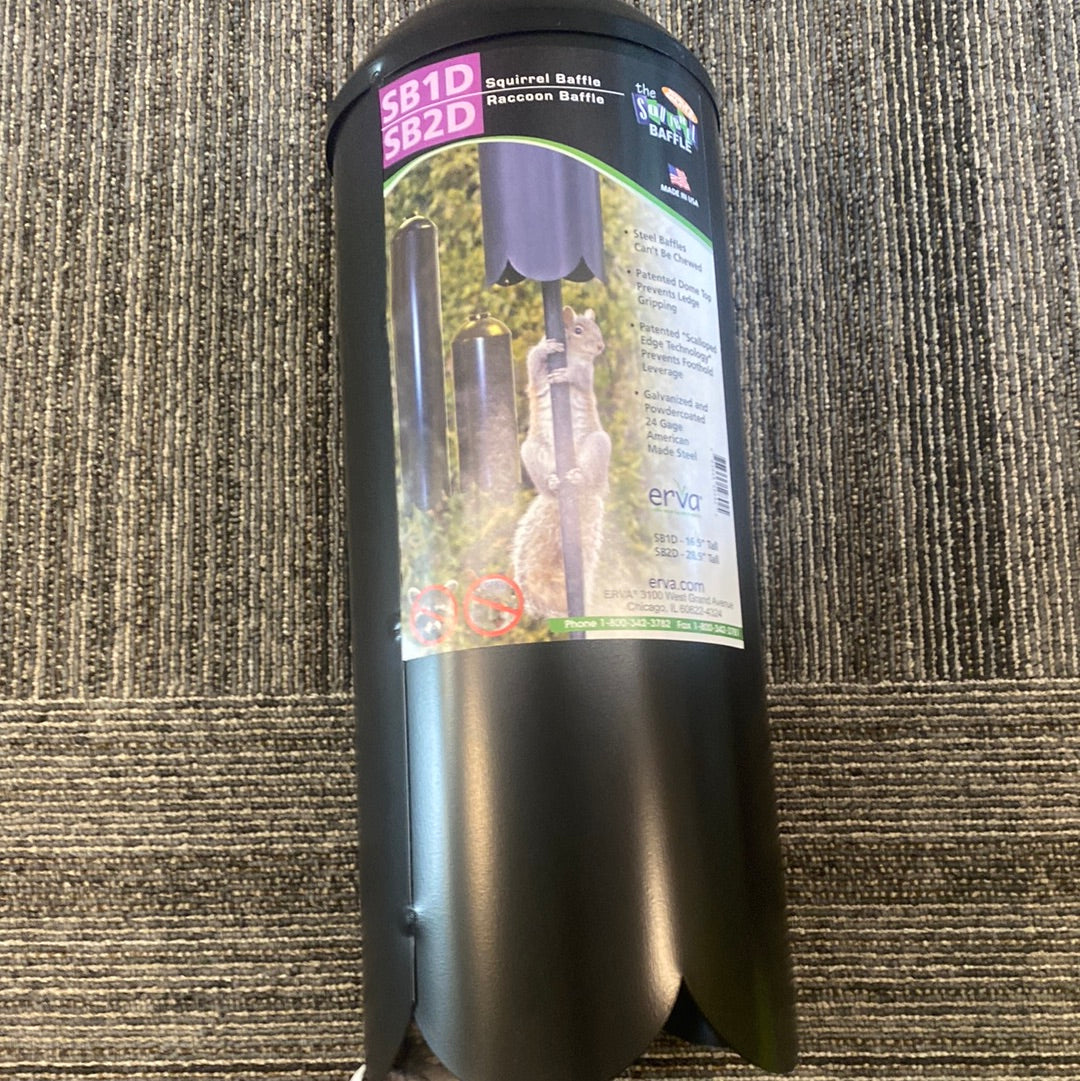 ERVA, Squirrel Baffle - Steel Cylinder