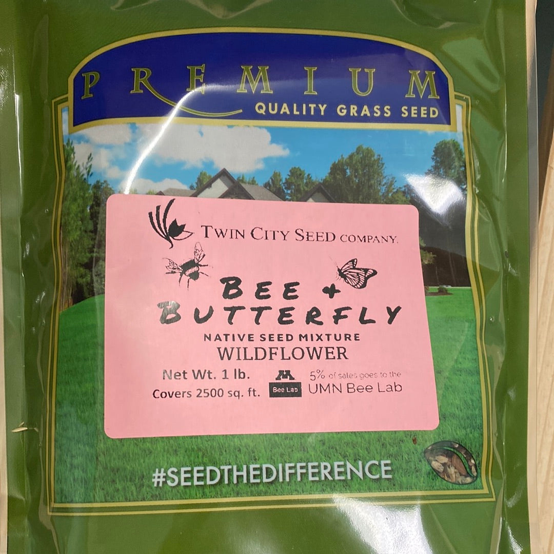 Bee and Butterfly Native Seed Mixture Wildflower