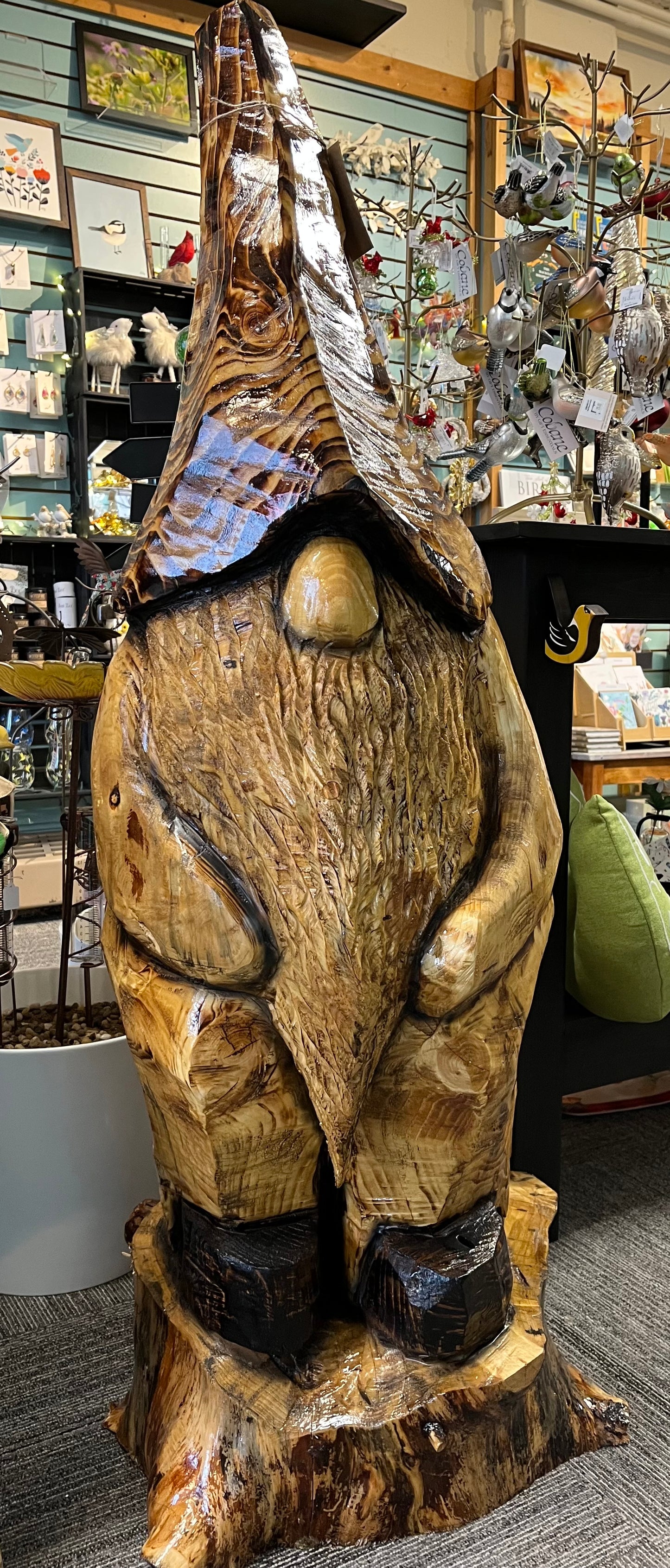 Hand Sawn Wood Carvings/Statues