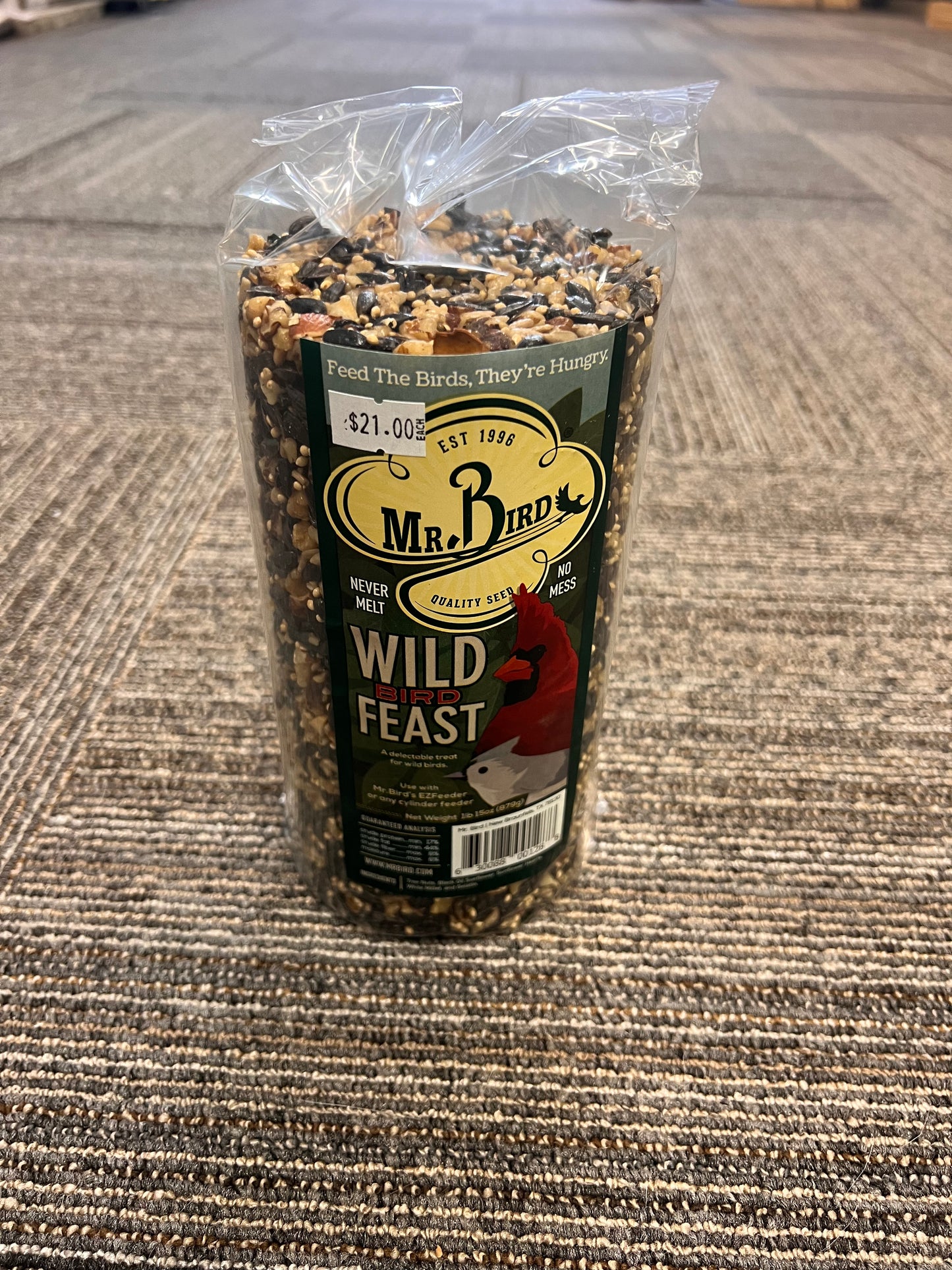 Feed Block, Wild Bird Feast Cylinder Small, Mr. Bird