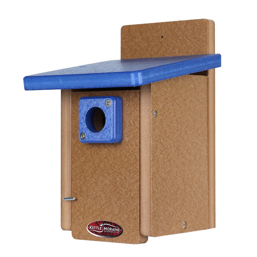 Birdhouse, Kettle Moraine, Plastic Post Mount