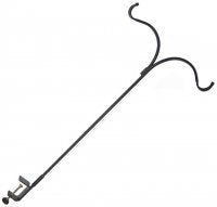 Erva Deck Rail Hanger, Clamp On, Double Arm