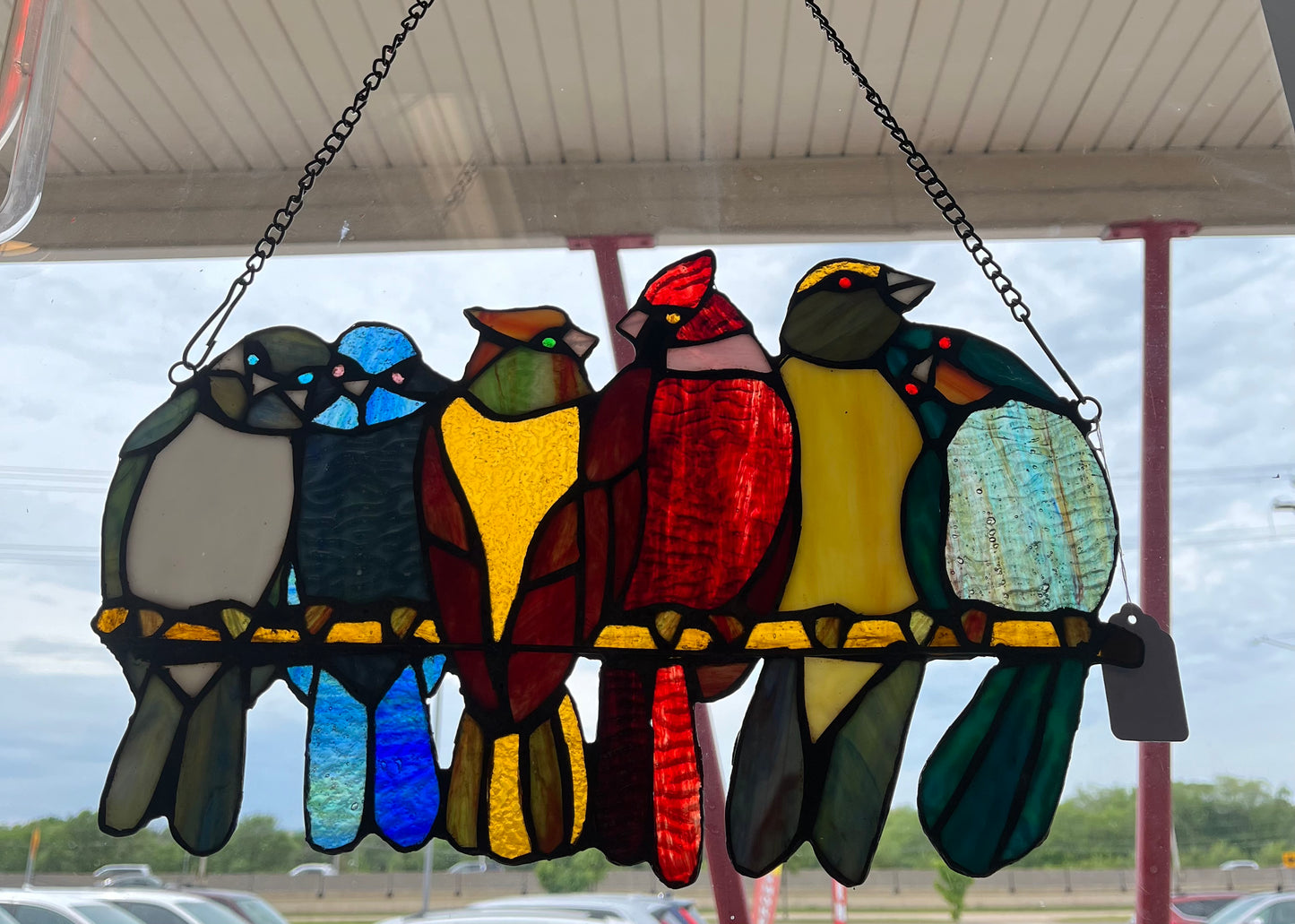 Stained Glass, Birds on a Branch