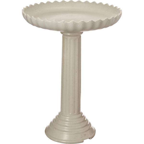 Heated Bird Bath and Pedestal