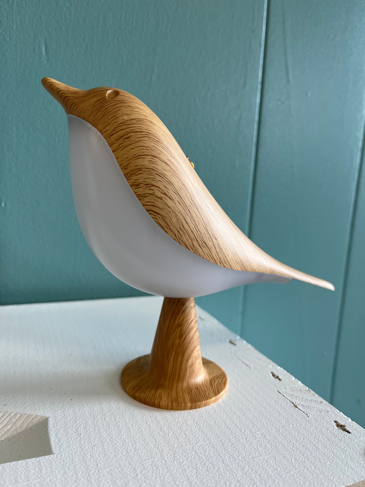 Light, Wooden Bird