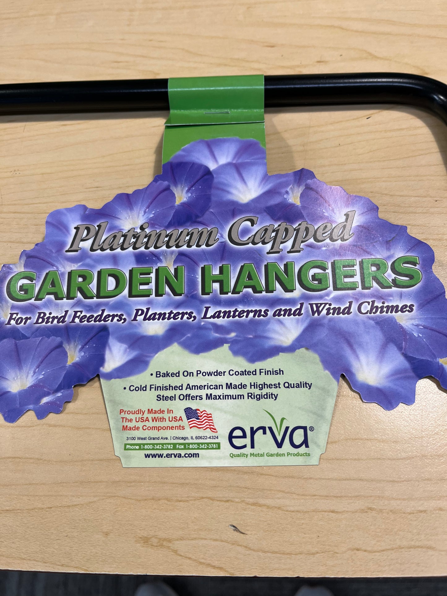 Erva, Clamp Mount Deck Hanger w/Swing Arm 20"