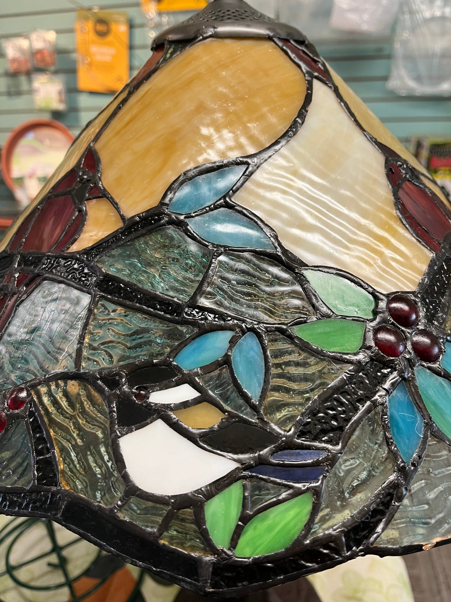 Lamp, Cardinal Tiffany