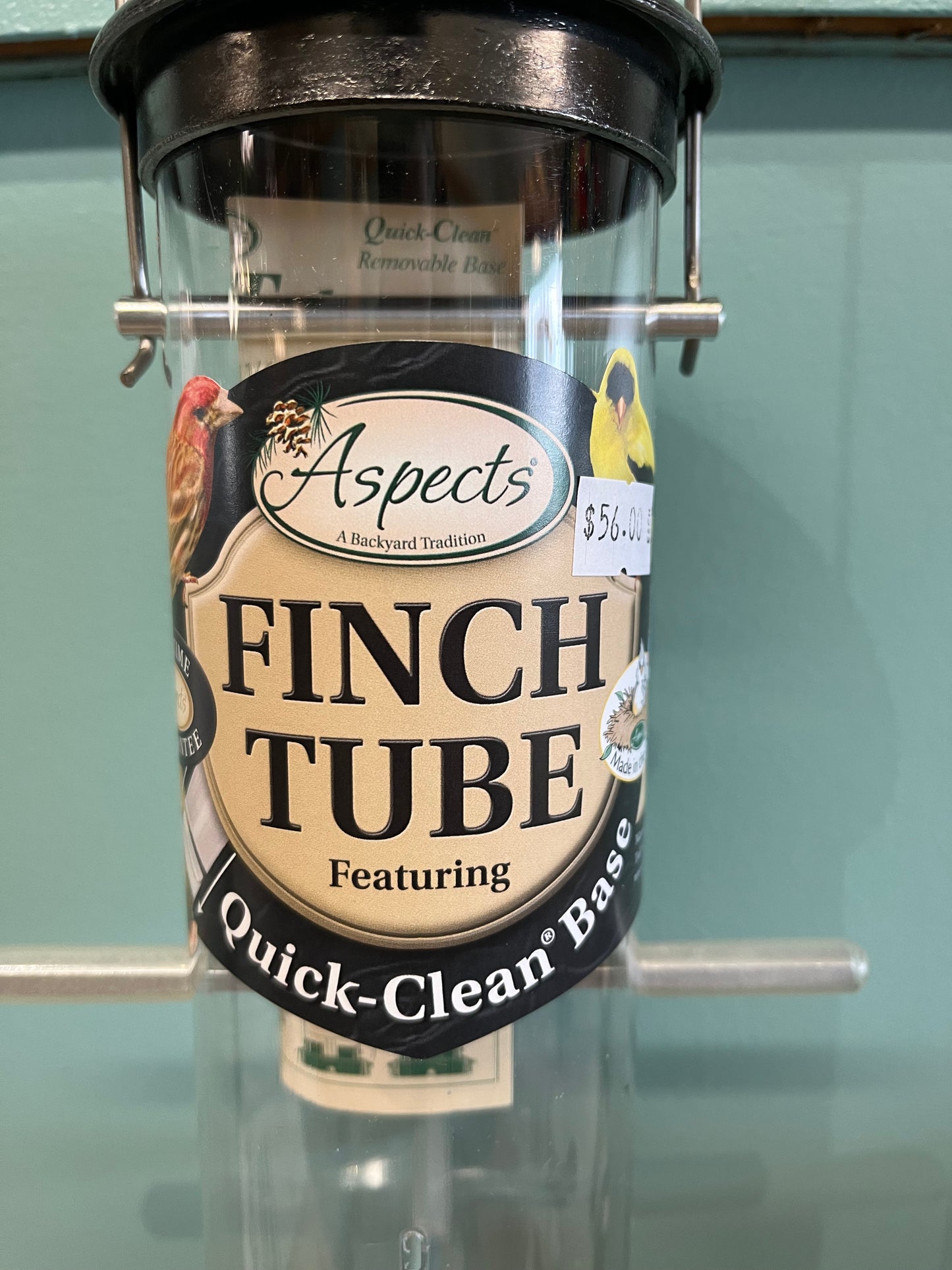 Feeder, Finch, Aspects Quick-Clean Medium