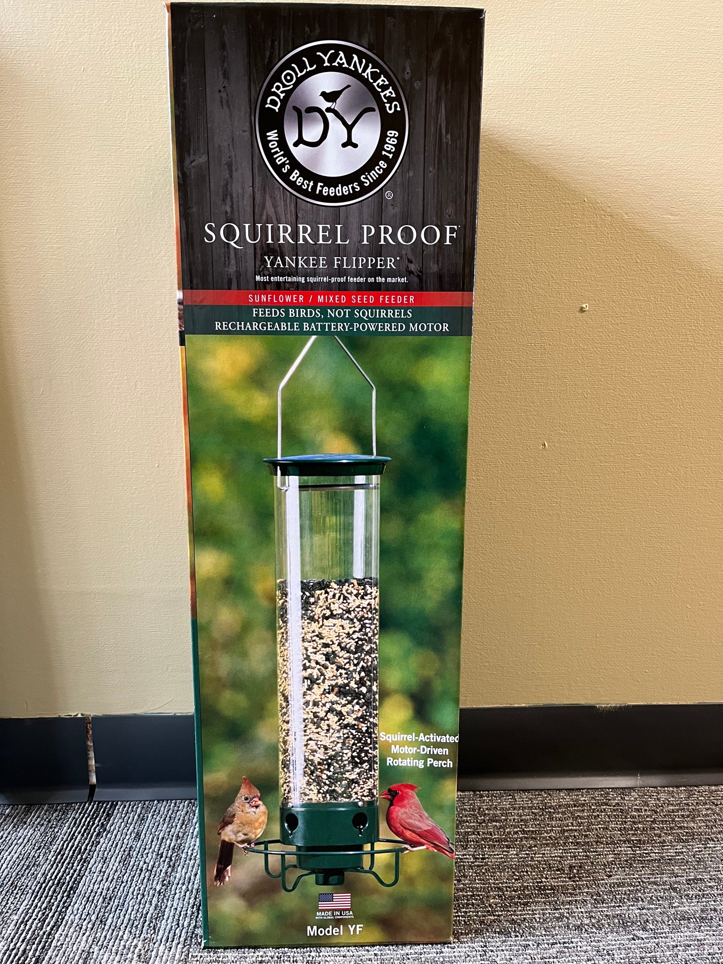 Feeder, Tube Yankee Flipper