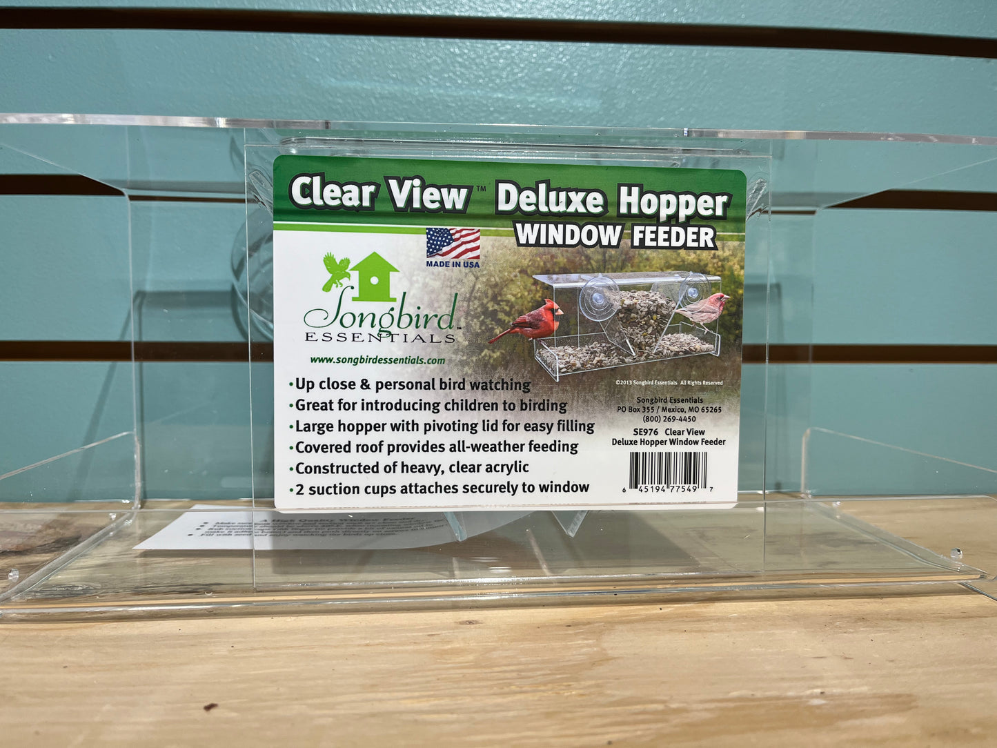 Feeder, Window Deluxe Hopper