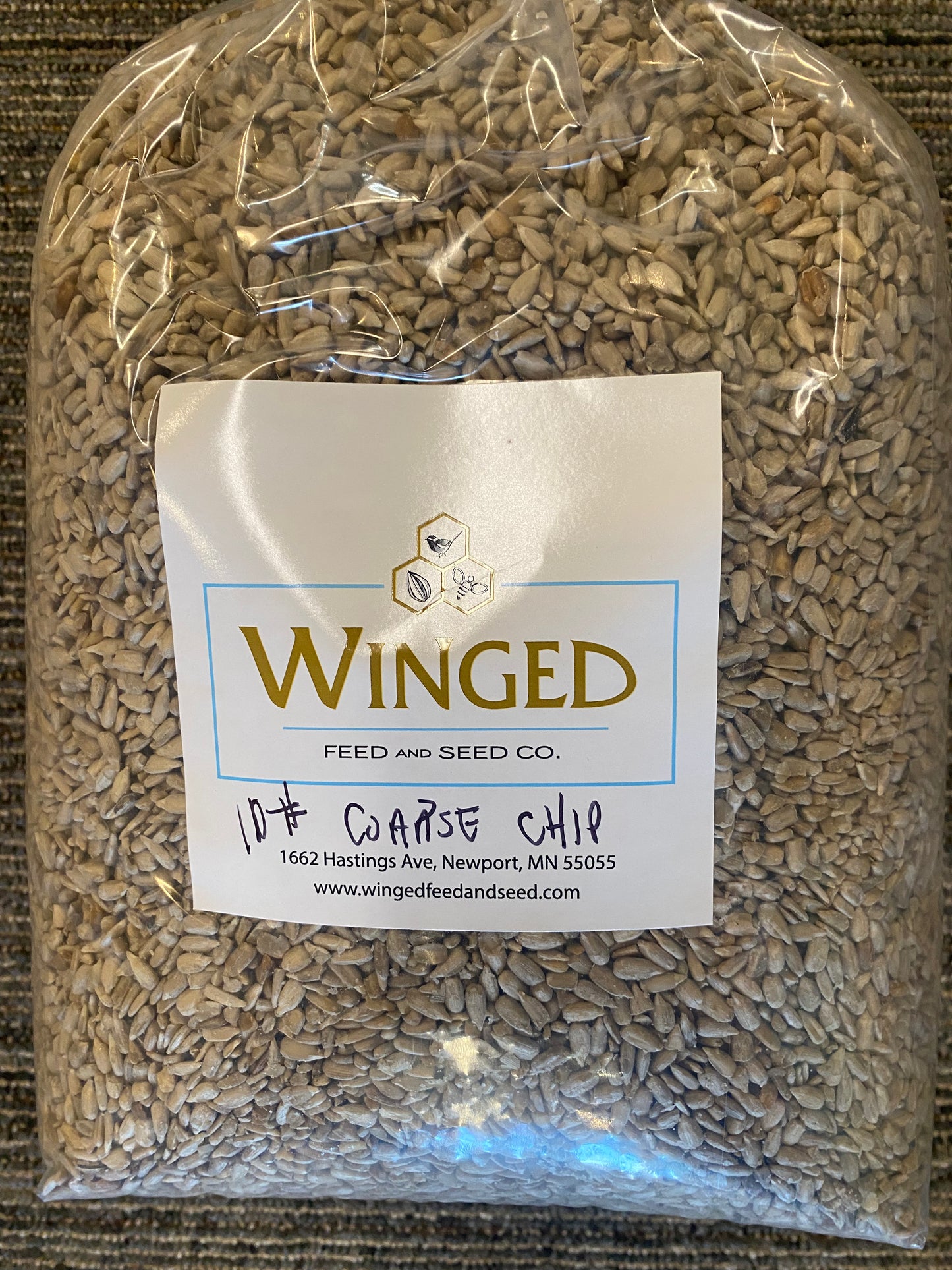 Seed, Coarse Sunflower Chips