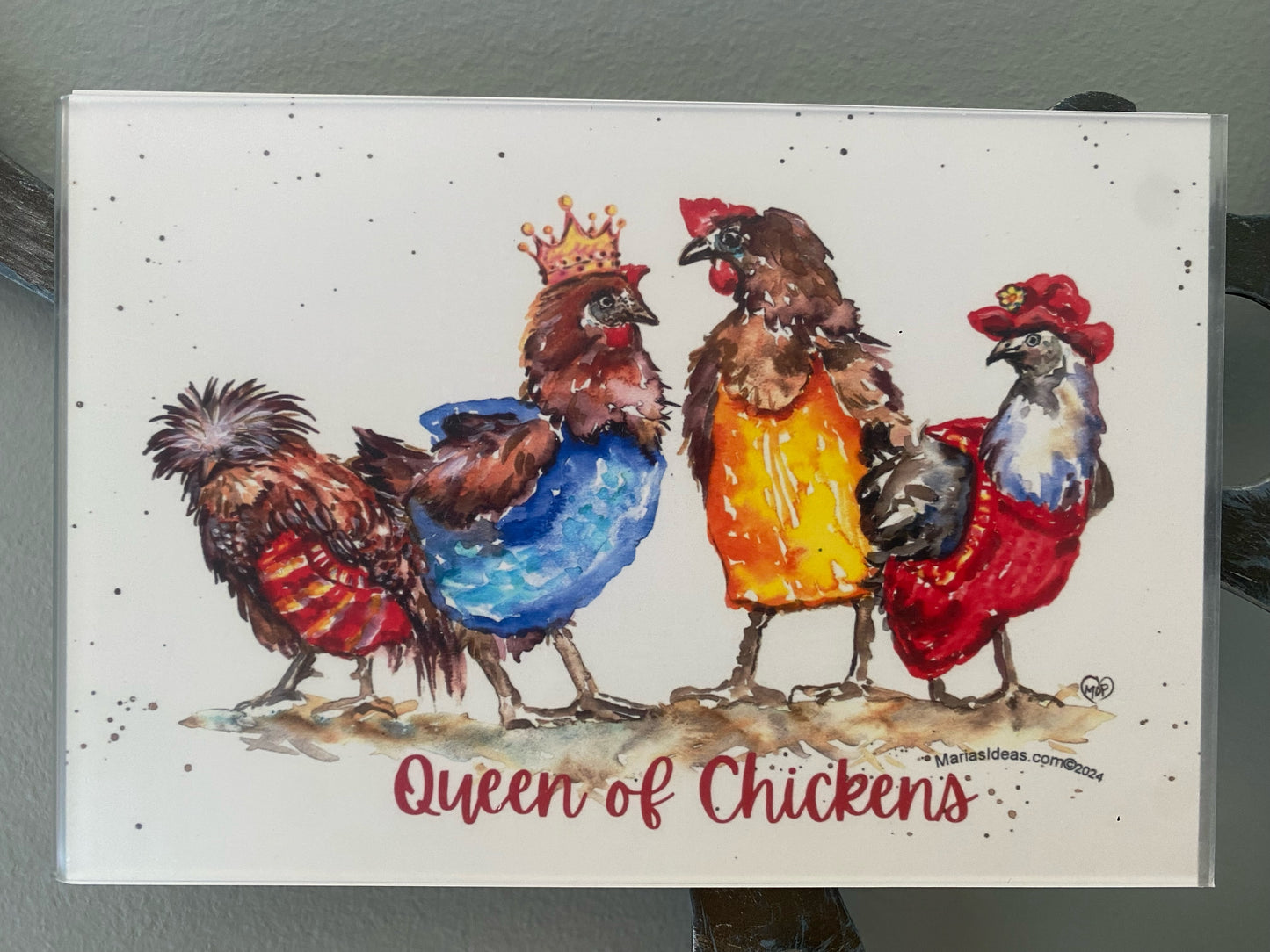 Bird prints in magnetic frame by Maria’s Ideas