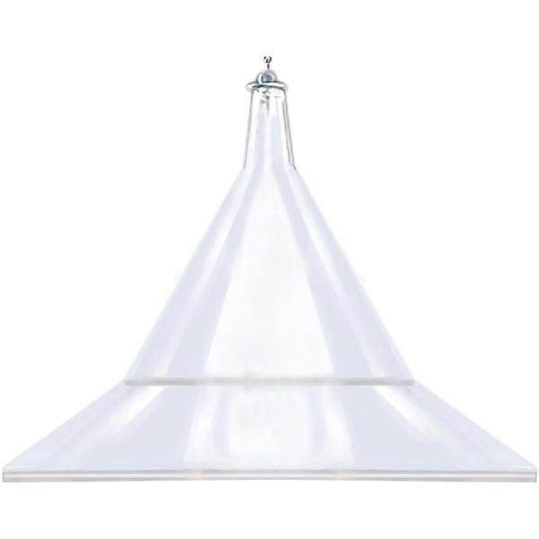 Baffle, Mandarin Hanging, Clear