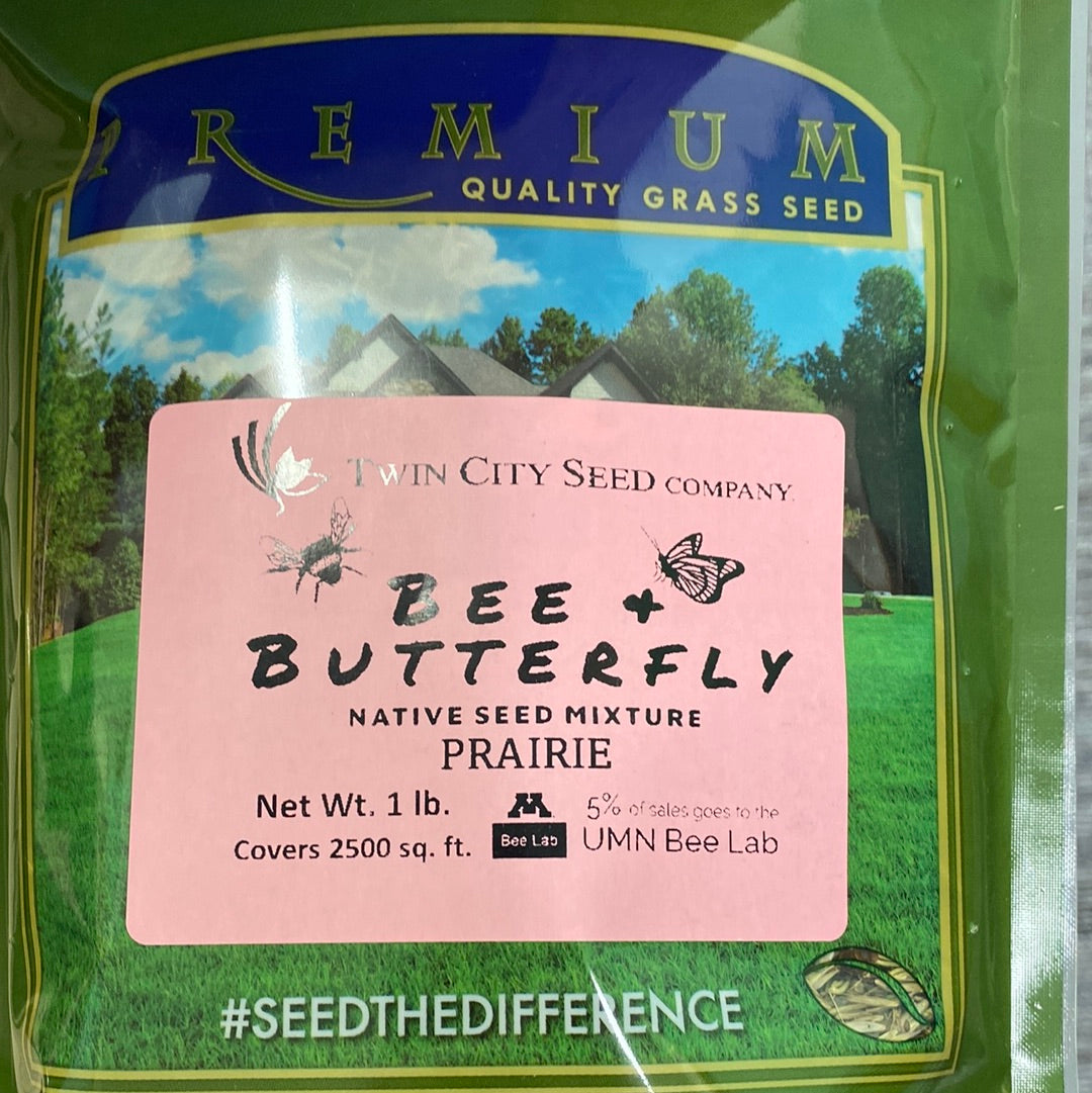 Bee and Butterfly Native Seed Mixture Prairie