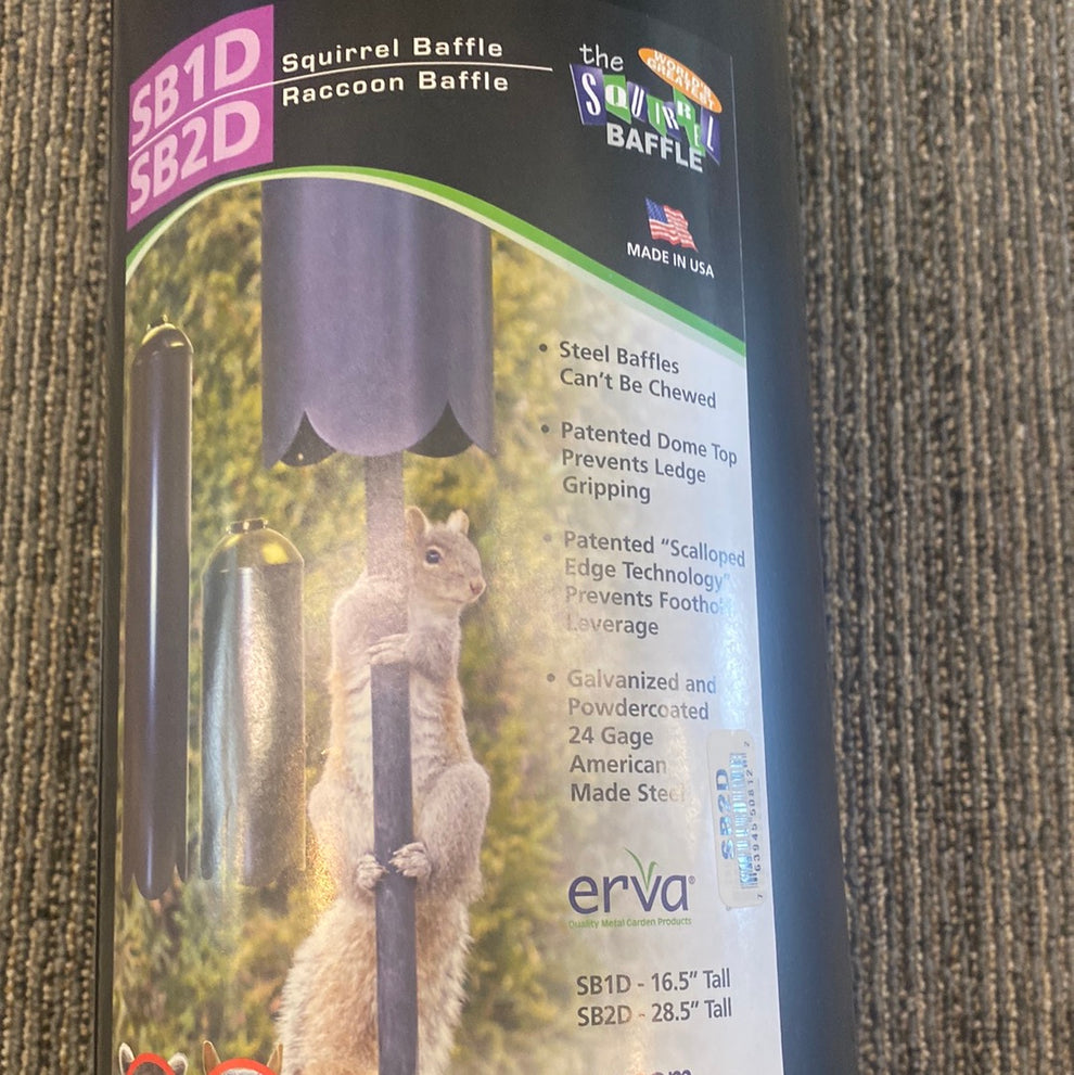 Raccoon and Squirrel Baffle – Winged Feed and Seed Company