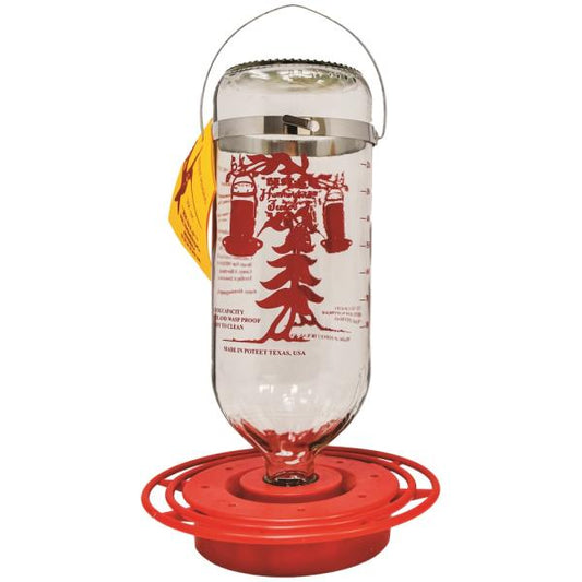Feeder, Hummingbird Glass "Best-1" 32 oz