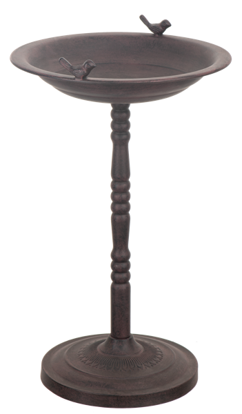 Bird Bath w/Finial Stand