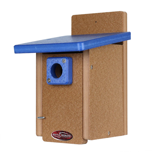 Birdhouse, Kettle Moraine, Plastic Post Mount