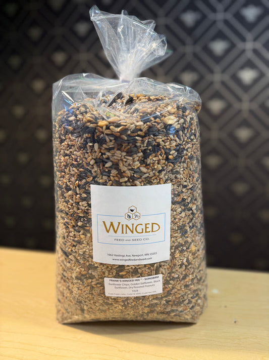 Frank's Winged Mix - Songbird Blend. 10lb Shipped.