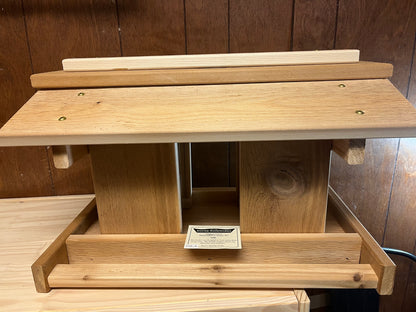 Feeder, Hopper, Winter Woodworks Post Mount
