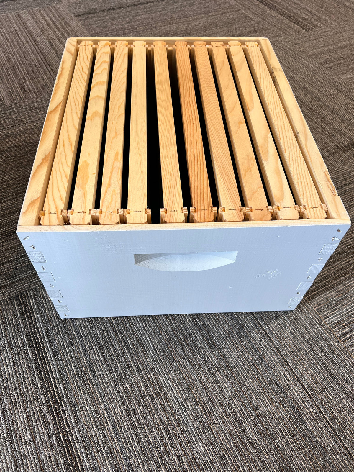 Bee Equipment, Brood box plus 10 Black Frames – Winged Feed and Seed ...