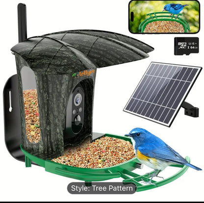 64 G Smart Wi-Fi Bird Feeder