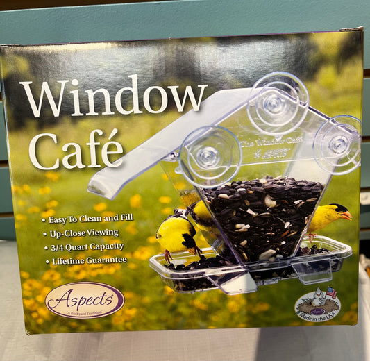 Feeder, Window Cafe