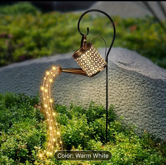 Solar watering can