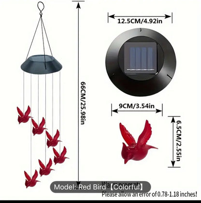 Solar cardinal garden light