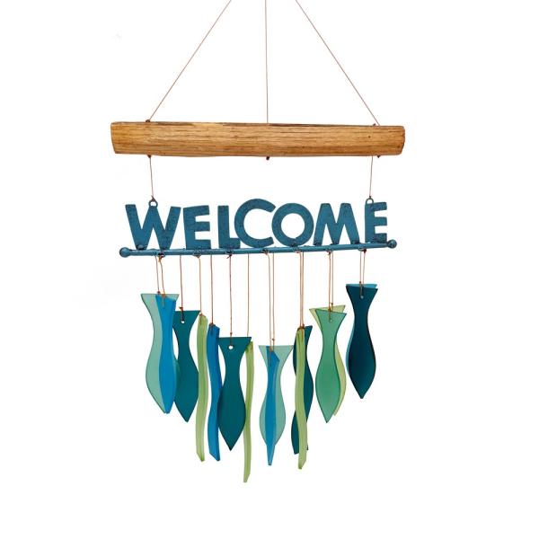 Seaglass Chime, Fish Welcome