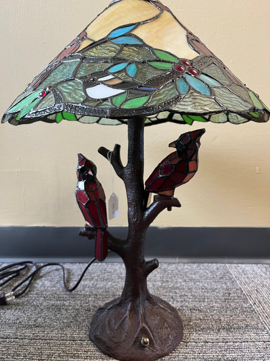 Lamp, Cardinal Tiffany