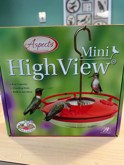 Feeder, Hummingbird High View Mini