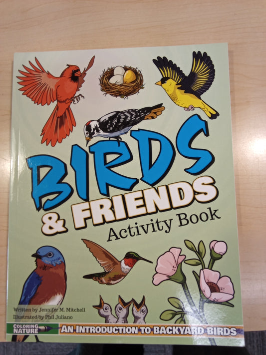 Book, Birds and Friends Activity Book