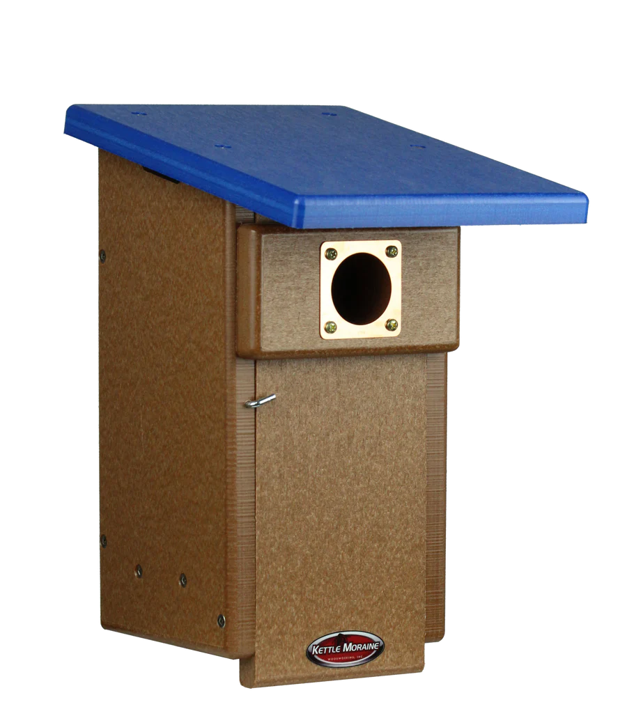 Bluebird Nest Box, Recycled Plastic, Kettle Moraine
