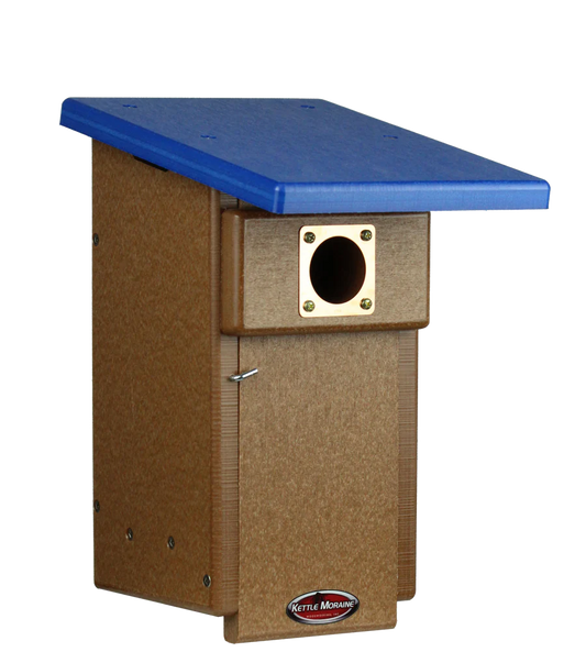 Bluebird Nest Box, Recycled Plastic, Kettle Moraine