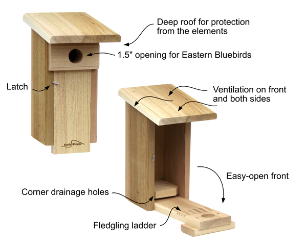 Nest Box, Bluebird, Kettle Moraine