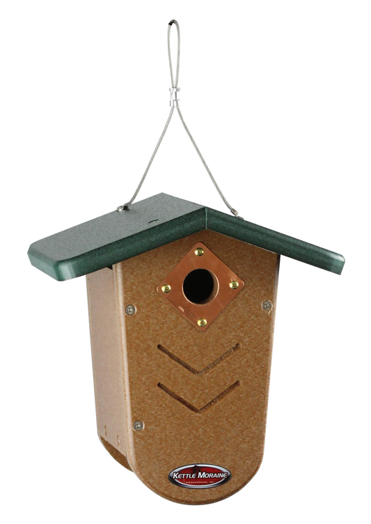 Birdhouse, Recycled Plastic, Kettle Moraine